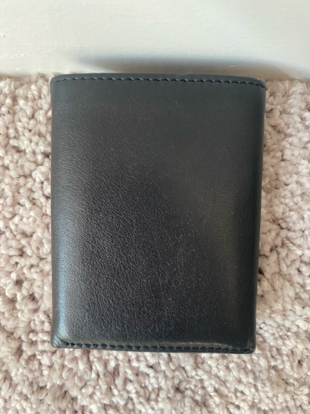 Fossil Ingram Trifold Black Leather Men's Wallet - Picture 2 of 7